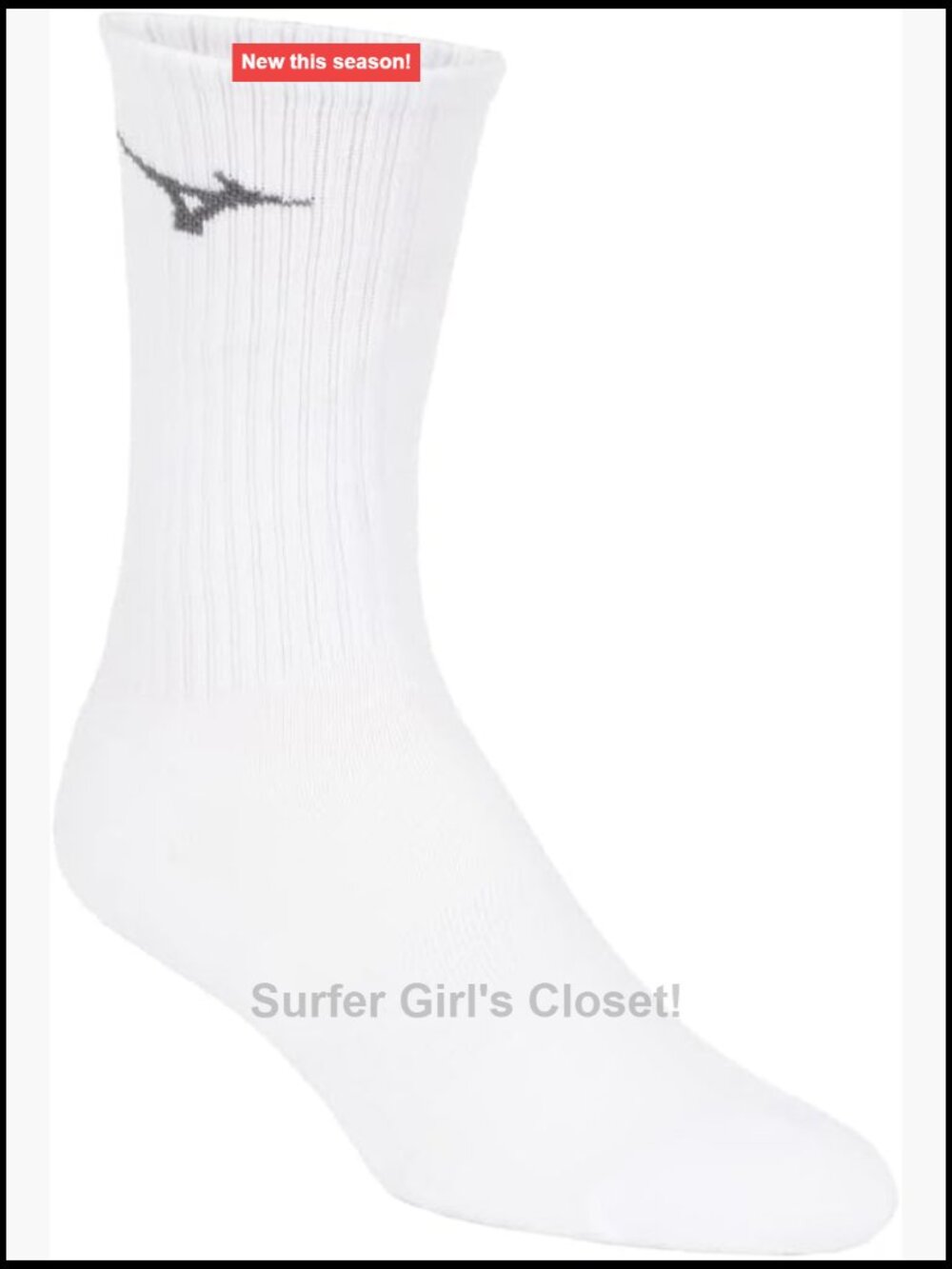 Athletic Crew Socks 3-Pack Running Mid-Calf
